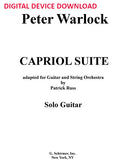 Capriol Suite for Guitar and String Orchestra (solo part) - Digital (Not Printable)