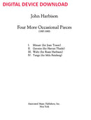 Four More Occasional Pieces - Digital (Not Printable)