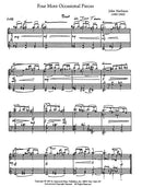 Four More Occasional Pieces - Digital (Not Printable)