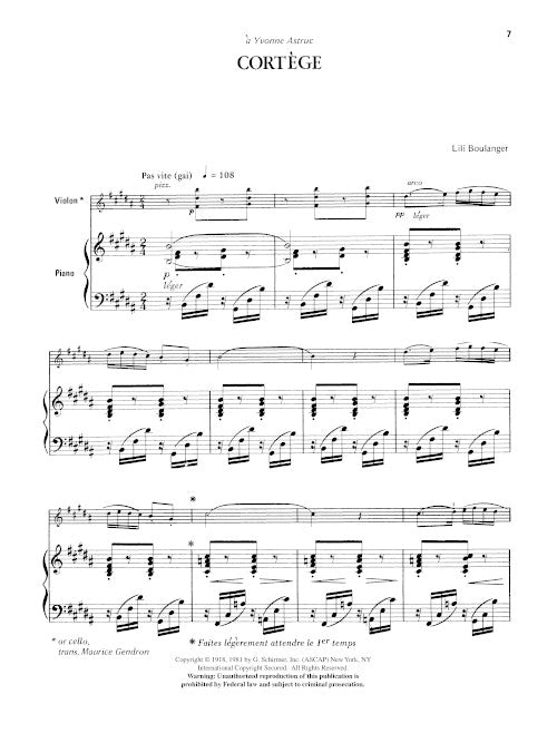 Deux Morceaux (Nocturne & Cortege)