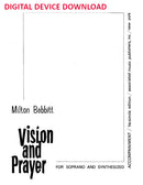 Vision and Prayer - Digital (Not Printable)