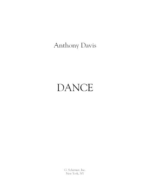Dance for ensemble