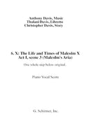 Malcolm’s Prison Aria, from X: The Life and Times of Malcolm X (lower key)