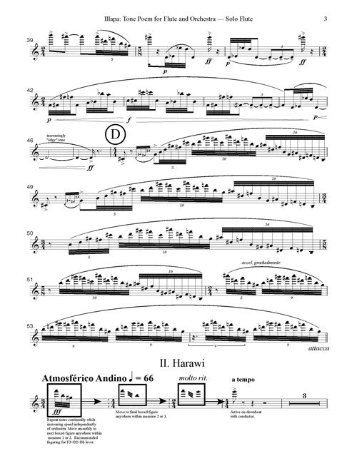 Illapa: Tone Poem for Flute and Orchestra - Digital