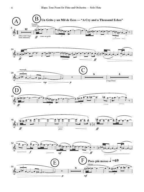 Illapa: Tone Poem for Flute and Orchestra - Digital