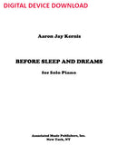 Before Sleep and Dreams - Digital (Not Printable)