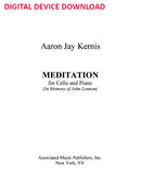 Meditation - Digital (Not Printable)