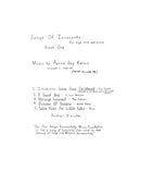 Songs of Innocents, Book I