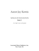 Songs of Innocents, Book II