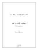 Whitman Songs