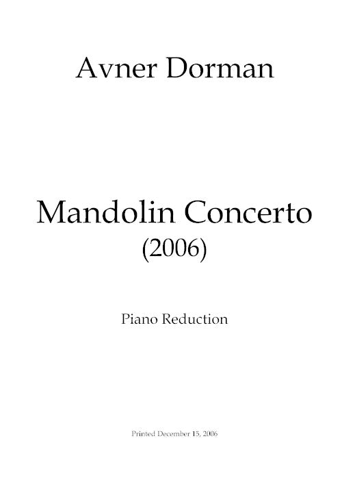 Mandolin Concerto