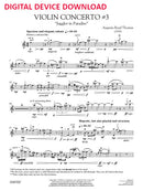 Violin Concerto No. 3, Juggler in Paradise - solo part (violin) - Digital (Not Printable)