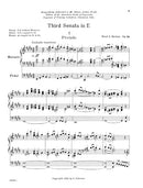 Third Sonata, in E