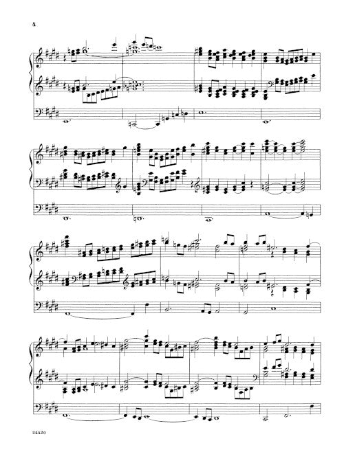 Third Sonata, in E