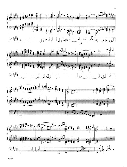 Third Sonata, in E
