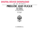 Prelude and Fugue in E Minor, BWV 533 ("The Cathedral") - Digital (Not Printable)