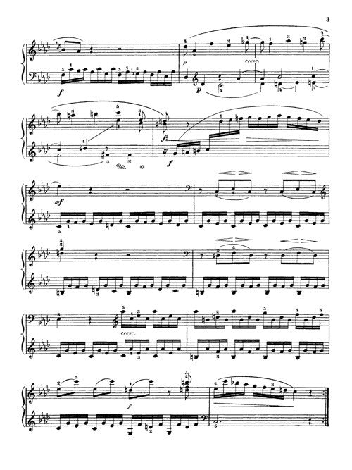 Allegro (from Keyboard Sonata in F minor, Wq. 63/6, H. 75) - Digital (Not Printable)