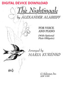 The Nightingale (arr. Kurenko) - Digital (Not Printable)