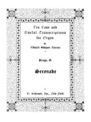 Serenade (trans. E. S. Barnes)