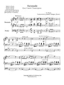 Serenade (trans. E. S. Barnes) - Digital (Not Printable)