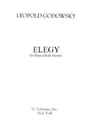 Elegy (for both hands)