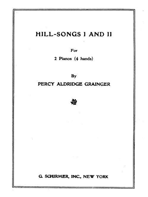 Hill Songs Nos. 1 and 2