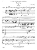 Partita for violin and piano - Digital (Not Printable)