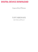 Toft Serenade (for viola and piano) - Digital (Not Printable)