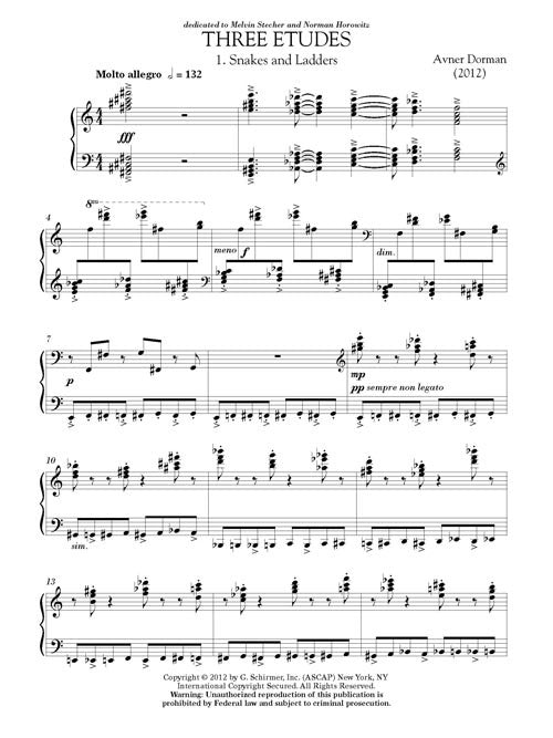 Three Etudes - Digital