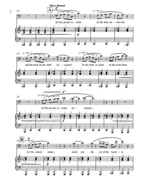 As Long as We Live (High Baritone and Piano) - Digital (Not Printable)