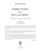 Three Tunes for Pipa and Erhu - Digital (Not Printable)