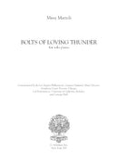 Bolts of Loving Thunder