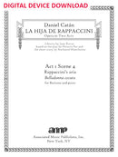 Belladonna cecuta (Rappaccini's aria from "Rappaccini's Daughter") - Digital (Not Printable)