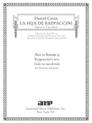 Todo va sucediendo (Rappaccini’s aria, from "Rappaccini's Daughter")