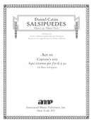 Aquí estamos por fin tú y yo (Captain’s aria from "Salsipuedes")