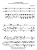 A Flourish of Green (for voices and piano) - Digital (Not Printable)