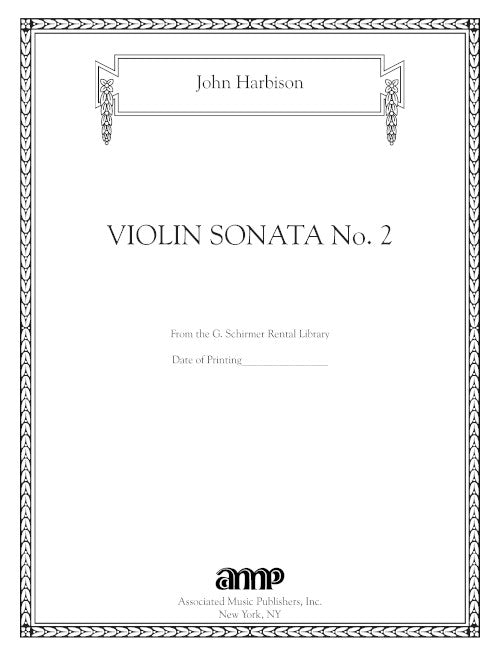 Violin Sonata No. 2