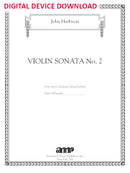 Violin Sonata No. 2 - Digital (Not Printable)