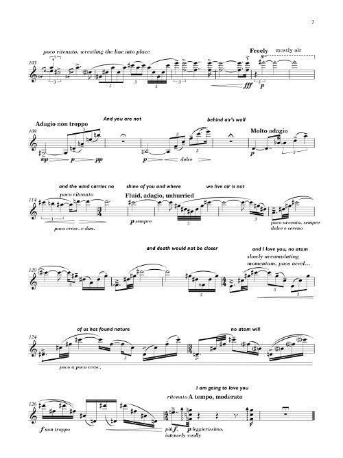 Poem for Violin - Digital (Not Printable)