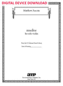 resolve - Digital (Not Printable)