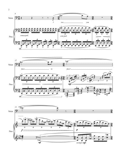 Three Whitman Songs - Digital (Not Printable)