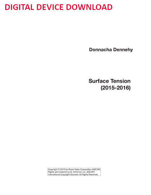 Surface Tension - Digital (Not Printable)