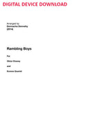 Rambling Boys - Digital (Not Printable)