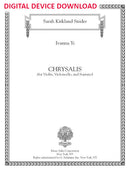 Chrysalis (for soprano violin and cello) - Digital (Not Printable)