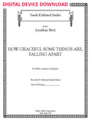 How Graceful Some Things Are, Falling Apart (mezzo version) - Digital (Not Printable)