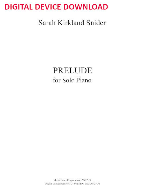 Prelude - Digital