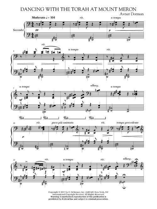 Dancing with the Torah at Mount Meron - Digital (Not Printable)