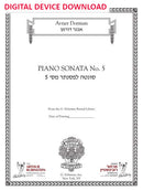 Piano Sonata No. 5 - Digital (Not Printable)