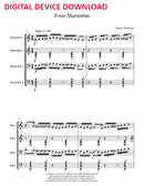 Four Marimbas - Digital (Not Printable)