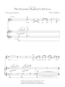 The Passionate Shepherd to his Love for voice and piano - Digital (Not Printable)